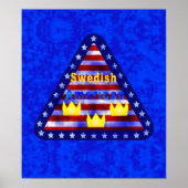 Zweeds Amerikaans Poster (Voorkant)