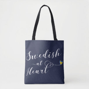 Zweeds bij de Zak van de Kruidenierswinkel van het Tote Bag
