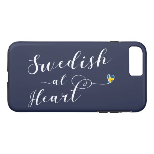 Zweeds bij hart mobiele telefoon Case-Mate iPhone case (Achterkant (Horizontaal))