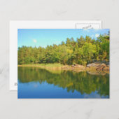 Zweeds briefkaart landskap (Voorkant / Achterkant)