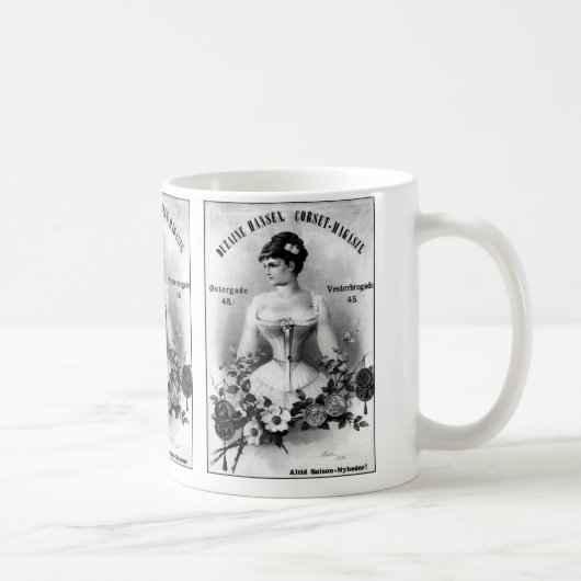 Zweeds Corset Advertisement Koffiemok (Rechts)