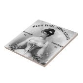  Zweeds Corset Advertisement Tegeltje (Zijkant)