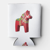 Zweeds Dala Horse Blikjeskoeler (Voorkant)