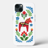 Zweeds Dala Horse Red Case-Mate iPhone Case (Achterkant)