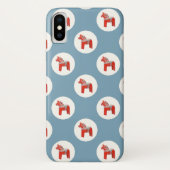 Zweeds Dala Horse Scandinavian Design Case-Mate iPhone Case (Achterkant)