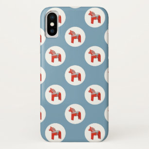 Zweeds Dala Horse Scandinavian Design Case-Mate iPhone Case
