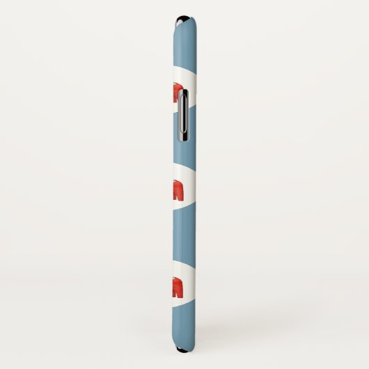 Zweeds Dala Horse Scandinavian Design Case-Mate iPhone Case (Achterkant / rechts)