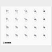 Zweeds Dala Horse Sticker (Vel)