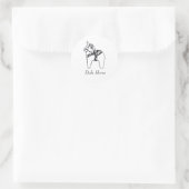 Zweeds Dala Horse Sticker (Tas)