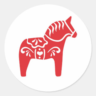 Zweeds Dala Horse sticker