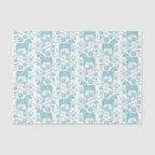 Zweeds Dala Horse Tissuepapier (Voorkant)