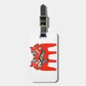 Zweeds Dala Horses Apparel en Gifts Bagagelabel (Voorkant verticaal)