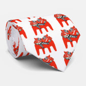 Zweeds Dala Horses Apparel en Gifts Stropdas (Opgerold)