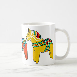 Zweeds Dala Horses Koffiemok