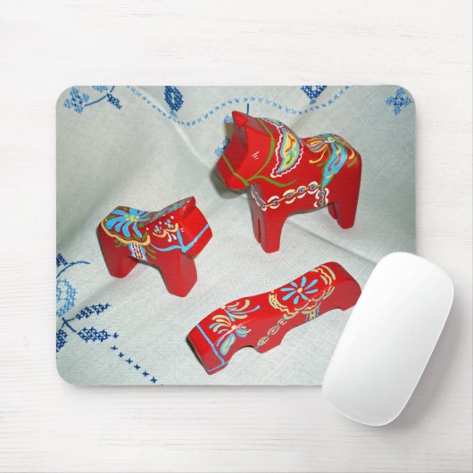 Zweeds Dala Horses Muismat (Met muis)