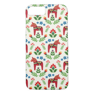 Zweeds Dala Horses Red iPhone 8/7 Hoesje