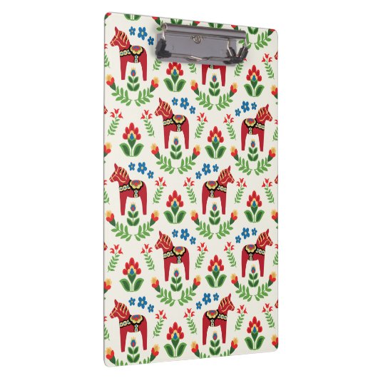 Zweeds Dala Horses Red Klembord (Rechts)