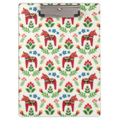 Zweeds Dala Horses Red Klembord (Voorkant)