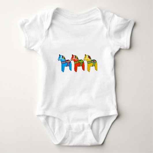 Zweeds Dala Horses Romper (Voorkant)