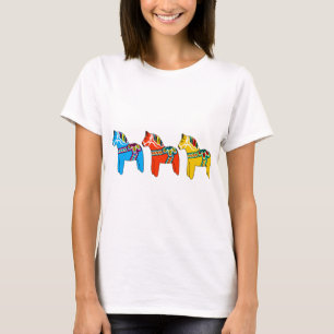 Zweeds Dala Horses T-shirt