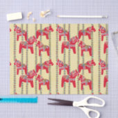 Zweeds Dala Horses Tissue paper Tissuepapier (Craft)