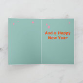 Zweeds Dala Paard Kerstmis Feestdagen Kaart (Binnen)