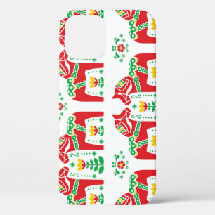 Zweeds Dala Paard: Volkskunst Case-Mate iPhone Case