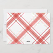 Zweeds Dala Paard Volkskunst Gelukkig Kerstmis Feestdagenkaart (Achterkant)