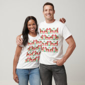 Zweeds Dala Paard: Volkskunst T-shirt (Unisex)