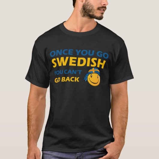 Zweeds design t-shirt (Voorkant)