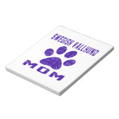 Zweeds Design van Vallhund Mam Gifts Notitieblok (Linkerzijde)