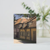 Zweeds dorp briefkaart (Staand voorkant)