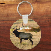 Zweeds Elk Sleutelhanger (Voorkant)