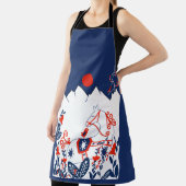 Zweeds en Fins Folk Art Gifts Schort (Insitu)