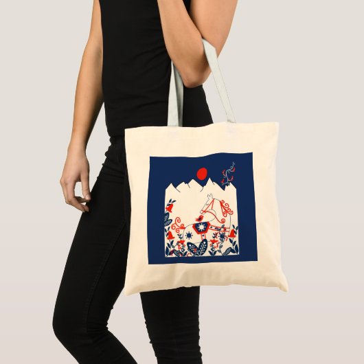 Zweeds en Fins Folk Art Gifts Tote Bag (Voorkant (product))