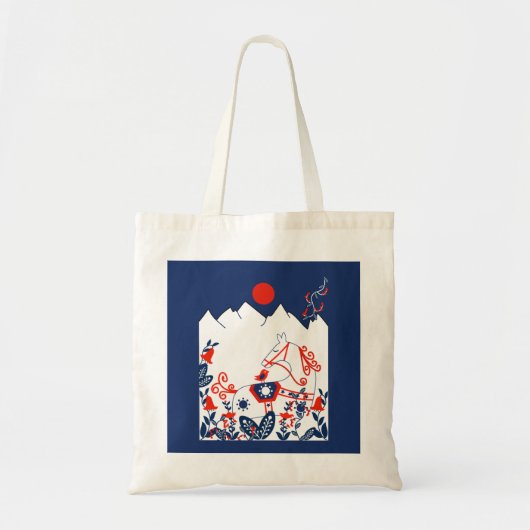 Zweeds en Fins Folk Art Gifts Tote Bag (Voorkant)