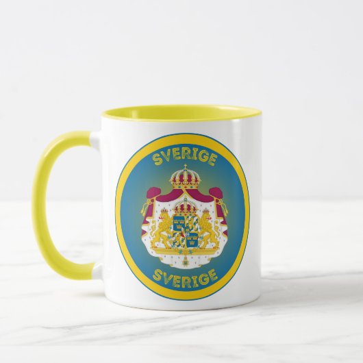 Zweeds Erfgoed Embleem Mok (Links)
