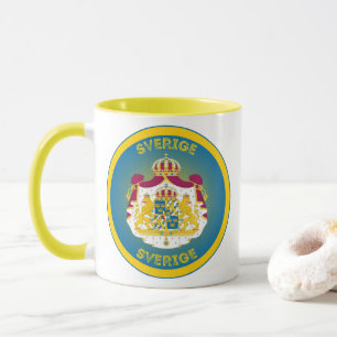 Zweeds Erfgoed Embleem Mok