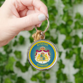 Zweeds Erfgoed Embleem Sleutelhanger (Hand)