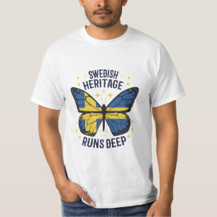 ZWEEDS ERFGOED ZIT DIEP T-SHIRT