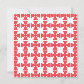 Zweeds Freemasons Cross Kaart (Achterkant)