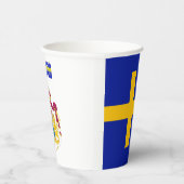 Zweeds geplakt vuurwapenpapier papieren bekers (Rechts)