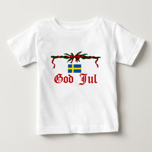 Zweeds God jul (vrolijk kerstfeest) (Voorkant)