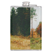 Zweeds herfstbos heupfles (Achterkant)