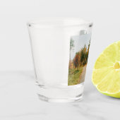Zweeds herfstbos shot glas (Links)