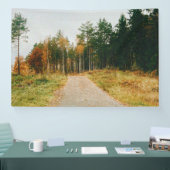 Zweeds herfstbos spandoek (Beurs)