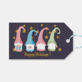 Zweeds kabouters gepersonaliseerde Vakantie cadeau Cadeaulabel (Voorkant (Horizontaal))