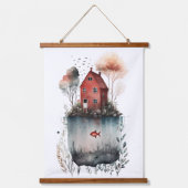 Zweeds katoen hangend wandkleed (Voorkant)