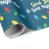 Zweeds kerstpapier cadeaupapier (Rol Hoek)