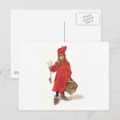 Zweeds kind briefkaart (Voorkant / Achterkant)